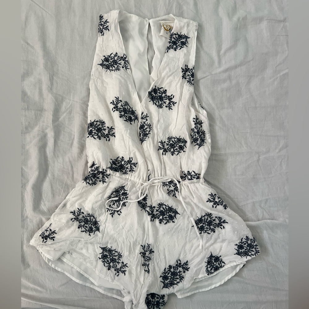 Blue Life Romper